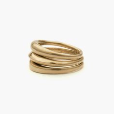 Jomma Ring Set — Fay Andrada Modern Brass Ring With Polished Finish, Modern Brass Rings With Polished Finish, Minimalist Stackable Brass Rings, Classic Hand Forged Brass Rings, Everyday Brass Rings With Polished Finish, Everyday Brass Rings, Modern Brass Midi Rings, Modern Brass Open Stackable Rings, Elegant Brass Stackable Rings Hand Forged