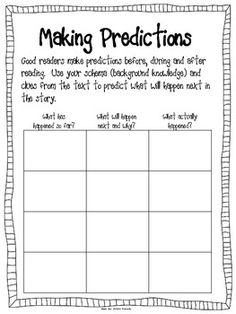 making predicates worksheet for students to practice their reading skills and writing