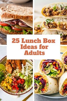 25 lunch box ideas for adults