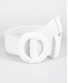 Round White Stretch belt, white party belt, woven belt, white woven belt,  white  summer belt, dress belt, outing belt, wedding and party belt Color : White  Pattern Type : Plain  Round  Style :   Woven Buckle Type Round Belts Width :  Medium Belt Type : Straw Belt Quantity :  1 Piece Material :  PP   Length  38'' Inches Width  1.8'' Inches Summer Belt, Belt Dress, Stretch Belt, Woven Belt, Dress Belt, White Party, Suspender Belt, White Summer, White Patterns