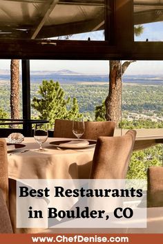 Flagstaff House, one of the best restaurants in Boulder, CO Boulder Restaurants, Places In Usa, Colorado Vacation, James Beard