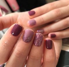 Feb Gel Nails, February Nail Inspo 2024, Old Lady Nails, February Dip Nails, Dark Gel Nails, Dark Pink Nails, Butterfly Nail Designs, February Nails, Happy Nails