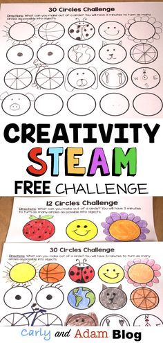 a printable activity for kids to learn how to use steam and create their own activities