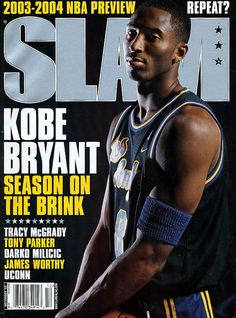 a basketball player on the cover of slam magazine