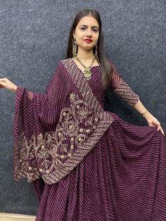 Instagram$Facebook Follow Us :- @jayamarfab Beautiful Wine Lehenga Choli In Georgette Fabric Indian Sabyasachi Lehenga With Stitch Blouse and Dupatta Set We Make Wedding Lehengas, Indian Lehenga, Bridal Lehenga, Designer Lehenga, South Indian Dresses, Lengha Choli, Chaniya Choli, Lancha, Semistitched Lehenga, Bridesmaid Lehengas, Sabyasachis Lehengas, Floral Skirts, Punjabi Lehengas, Ethnic Lehengas, Indo-western Outfits, Indian Outfits, Bollywood lehengas. Importance note: we will not make any Purple Anarkali Pre-draped Saree For Reception, Bollywood Style Purple Sets With Traditional Drape, Festive Purple Chinon Pre-draped Saree, Multicolor Choli With Dabka Work For Party, Purple Anarkali Set With Unstitched Blouse For Reception, Multicolor Dabka Work Choli For Party, Festive Purple Choli With Dabka Work, Purple Choli With Pallu In Chinon Fabric, Semi-stitched Purple Sharara With Self Design