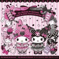 hello kitty and her friends are celebrating their 20th anniversary