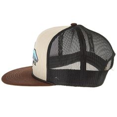 Red Dirt Hat Co El Rey Tan Mesh Back Snap Back RDHC392 Custom tan and black flat bill style snapback cap featuring the new and exclusive “El Rey” patch and brown rope. Brown Trucker Hat With Logo Patch For Streetwear, Brown Snapback Hat With Flat Bill For Outdoor Activities, Brown Snapback Hat With Flat Bill For Outdoor, Brown Flat Bill Baseball Cap For Outdoor, Adjustable Urban Brown Hat, Brown Baseball Cap For Outdoor, Brown Snapback Hat With Logo Patch For Streetwear, Brown Logo Patch Snapback Hat For Streetwear, Urban Brown Snapback Baseball Cap