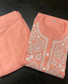 💃💃💃💃💃💃 *Latest New Design Launch* 🌹🌹🌹🌹🌹 👉 *Premium Cotton 60.60* 👉 *Beautiful summerish Cotton Pant set with thread embroidery ❣️* 👉 *Heavy Embroidery Kurti with comfort Pant* 👉 *kurti length 44* *👉Size -38 40 42 44* 👉💸 **Price-1025/- freeship all over India *Perfect selection for functions* 👉 *Ready to dispatch* 👍👍👍👍👍 #womeninbusiness #womeninbusiness #fashionstyle #coordset #metaforbusiness