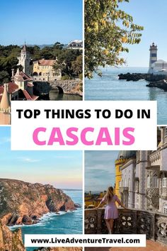 Things to do in Cascais Pinterest Pin Portugal Places To Visit, Lisbon Trip, Fairytale Places, Portugal Itinerary