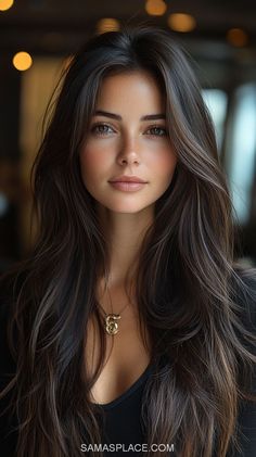 Straight Hairstyles Ideas, Straight Hair Ideas, Long Hair Models, Easy Hairdos, Hair Inspiration Long, Hairstyle Inspiration, Brunette To Blonde, Stunning Eyes, Beautiful Long Hair