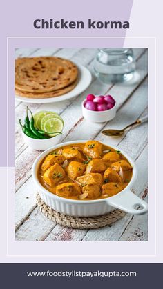 This Indian Chicken Korma is the ultimate comfort food – made delicious & flavorsome with easier steps. For a Classic Indian meal, serve it with plain steamed Basmati rice, Butter Naan, Roti or Parathas, alongside Lassi or Raita. Chicken Korma also goes well with flavored rice like Ghee rice, Cumin Rice & Turmeric rice. Chicken Korma, Chicken Pieces, Indian Curry, Boneless Chicken Thighs, Tv Ads, Boneless Chicken, Creamy Sauce, The Chicken, Sweet And Spicy