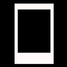 a white square on a black background