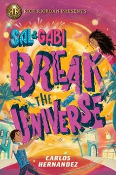 the book cover for salt gabi break the universe