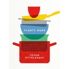 the cover of yotam ottolenghii's plenty more cookbook