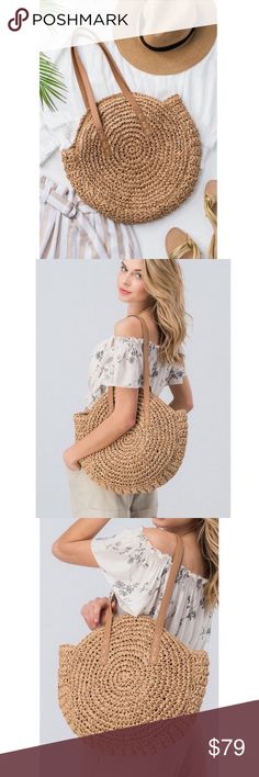 Boho Spring Bag Great for the beach, barbecues, or any other spring and summer festivities. ☀️  Firm Price Bags Shoulder Bags Summer Bohemian Crochet Bag For Day Out, Bohemian Beach Bag For Day Out, Brown Beach Bag For Vacation Day Out, Brown Crochet Bag For Beach Season Day Out, Brown Summer Beach Bag For Day Out, Brown Straw Bag For Day Out And Vacation, Spring Bags, Spring Boho, Bags Shoulder