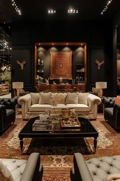 25 Black and Cream Living Room Ideas to Elevate Your Home Cream Living Room Ideas, Black And Cream Bedroom, Black And Cream Wallpaper, Cream Bedroom Ideas, Vaulted Ceiling Bedroom, Cream Living Room, Personalized Gallery Wall