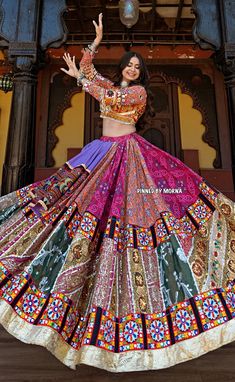 Chaniya Choli Designs, Garba Dress, Haldi Outfits, Choli Dress, Navratri Dress, Trendy Outfits Indian, Indian Outfits Lehenga