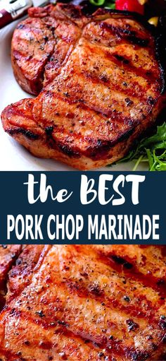 the best pork chop marinade recipe