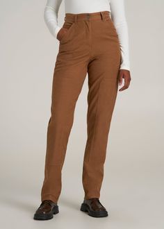 Carpenter Pants that Fit and Flatter Tall Style Meets Practicality Step into style with our High-Waisted Carpenter Pocket Pants for tall women. These aren't just tall women's pants; they're a statement of style and function with a modern twist. Featuring a straight leg and high-rise fit, they offer the perfect blend of comfort and contemporary chic. With practical double leg patch pockets, these women's tall pants are as ready for a day on the job as they are for a weekend DIY project.• High-wai Womens Work Pants, Pants For Tall Women, Scrubs Dress, Cozy Sleepwear, Tall Pants, Fall Denim, Contemporary Chic, Workwear Fashion, Carpenter Pants