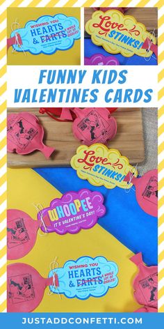 valentine's day card game for kids to play with and learn how to use it