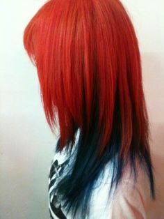 http://meninarosabyrosaalberti.blogspot.com.br/ Bright Red And Dark Red Hair, Hair Dye, Dyed Hair, Hair Inspo, Hair And Nails, Red Hair, Cool Hairstyles, The Past