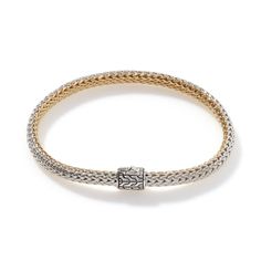 Icon Bracelet, Gold, Silver, Diamonds, 5MM|BZP96002RVDI – John Hardy John Hardy Bracelet, Gold Gauges, Complex Art, John Hardy Jewelry, Pave Bracelet, 9 Hours, To Cast, John Hardy, Latest Jewellery