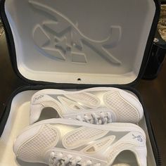 White Shoes Volleyball Cheers, Cheer Shoes, Pep Rally, Shoes Brand, White Shoes, Tennis Shoes, Shoe Brands, Womens Shoes Sneakers, Volleyball