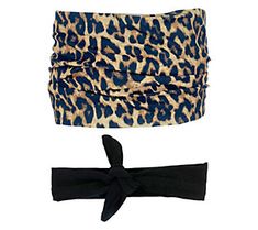 Add a stylish flair to your hair with this printed turban and knotted headband set. From Headbands of Hope. Headband Set, Knotted Headband, Knot Headband, Hair Care, Hair, Beauty, Black, Hair Care Tips