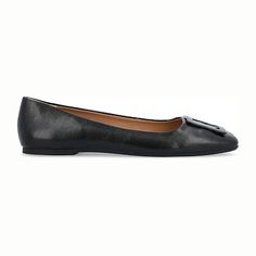 The Zimia flats from Journee collection are so timeless and stylish you'll want to wear them everywhere. With its luxe vegan leather, hardware detail, and soft square toe, this style is sure to become a favourite. A 4 mm tru comfort foam insole makes them super comfortable and supportive even on long days. Features: ComfortClosure Type: Slip-OnFootwear Technology: Memory Foam InsoleUpper/Outer Base Material: 100% PolyuretheneShoe Lining Material: PolyurethaneSole Material Content: 100% Polyuret… Low Heel Flats With Branded Insole For Office, Leather Low Heel Flats For Everyday, Chic Slip-on Flats With Buckle Closure, Modern Flat Ballet Flats For Formal Occasions, Modern Formal Ballet Flats, Black Pointed Toe Flats With Branded Insole, Formal Ballet Flats With Leather Footbed, Chic Leather Ballet Flats For Everyday, Everyday Chic Leather Ballet Flats