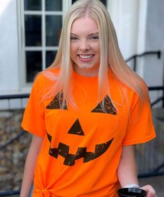 Spooky fun awaits you with this fun Jack O Lantern Graphic Shirt! This Jack O Lantern is perfect for the whole family! 
* 6 oz., 100% preshrunk cotton * Classic fit * Seamless double needle 7/8" collar * Taped neck and shoulders * Double needle sleeve and bottom hems * Quarter-turned to eliminate center crease Graphic Tee Shirt, Graphic Shirt, Graphic Tee Shirts, Jack O Lantern, Graphic Shirts, Tee Shirt, Lanterns, Graphic Tee, Open Shoulder Tops