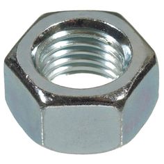 an aluminum nut is shown on a white background