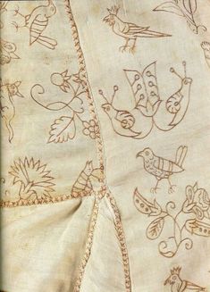 Красота деталей Applique Shirts, Historical Fashion, Textiles, Embroidery, Pattern, Art