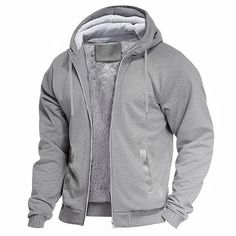 Season:Spring   Fall,Cross-Seasons; Fabric:Polyester; Sleeve Length:Long Sleeve; Gender:Men's; Style:Basic,Casual,Streetwear; Elasticity:Micro-elastic; Occasion:Casual,Streetwear,Work,Daily,Sports  Outdoor; Fit Type:Regular Fit; Pattern:Plain; Neckline:Hooded; Sports Clothing Sub Category:Zip Hoodie Sweatshirt,Fleece Hoodie,Thick Hoodies; Front page:FF; Listing Date:10/10/2024 Thick Hoodies, Mens Zip Hoodie, Nike Free Shoes, Free Shoes, Style Basic, Sports Clothing, Sweatshirts Online, Casual Spring, Casual Streetwear