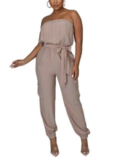 Sexy Jumpsuits | Strapless Jumpsuit | Dressy Jumpsuits | Prolyf Styles – ProLyf Styles Chic Solid Color Off-shoulder Tube Top, Chic Off-shoulder Tube Top, Strapless Jumpsuit For Date Night, Off-shoulder Strapless Jumpsuit For Summer Night Out, Chic Solid Bandeau Jumpsuits And Rompers, Strapless Solid Jumpsuits And Rompers For Date Night, Strapless Jumpsuits And Rompers For Date Night, Chic Bandeau Strapless Jumpsuit, Chic Solid Color Bandeau Strapless Jumpsuit