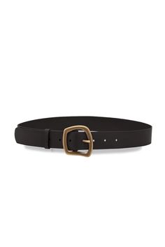 Modern Leather Belt With Brass Buckle, Black Brass Buckle Belt For Workwear, Chic Black Belt Buckles With Brass Buckle, Chic Black Belt Buckles With Brass Detail, Chic Black Belt With Brass Buckle, Chic Formal Belts With Brass Buckle, Chic Formal Belt With Brass Buckle, Modern Leather Belt Buckle With Brass Detail, Modern Leather Belt Buckles With Brass