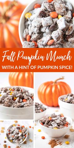 pumpkin munch with a hint of pumpkin spice