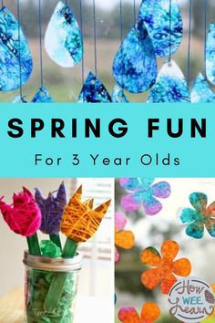 Spring Activities For Preschoolers, Earth Day Craft, Spring Preschool Activities, Spring Arts And Crafts, Spring Crafts Preschool, Spring Toddler, Fun Outdoor Activities, Rainy Day Fun