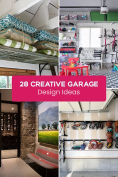 there are many different garage design ideas