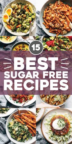 Sugar Free Recipes Dinner, Sugar Free Diet Plan, Sugar Free Diet, No Sugar Diet, Low Sugar Diet, Low Sugar Recipes, Makanan Diet, Recipes For Dinner, No Sugar Foods