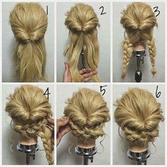 Tuns Bob Lung, Long Hair Diy, Easy Formal Hairstyles, New Braided Hairstyles, Trendy We Fryzurach, Easy Updo Hairstyles, Ponytail Hairstyles Easy