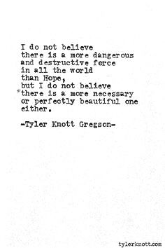 an old typewriter with the words, i do not believe dangerous and it's pretty