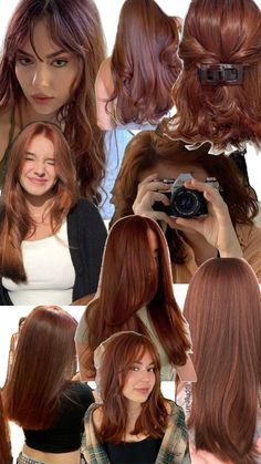 Hair Color Auburn, Hair Tips Video, Dye My Hair, Ginger Hair