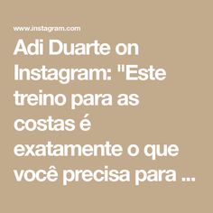 the words ad duarte on instagramm