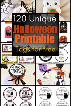 halloween printable tags for free