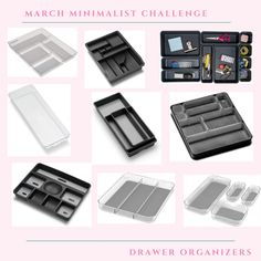 the march minimalist challenge is here to help you plan your next project and get organized