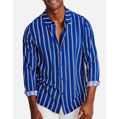 About This Item. Soft Fabric And A Striped Body Set The Stage For Smart, Evening-Ready Style On This Long-Sleeve Resort Shirt By And Now This. Regular Fit Spread Collar Long Sleeves With Button Cuffs Striped Style Rayon Machine Washable Imported We Ship Fast, And We Ship Out Same Business Day. We Do Not Accept Returns Over 30 Days Of Delivery Date. Refer To Ebay’s Return Policy To See If Item Is Eligible For Return. Features: Button-Down Shirt Size: Mens Large Condition: New With Tags Classic Blue Tops For Vacation, Classic Blue Shirt For Vacation, Classic Blue Tops For Beach, Button Shirts Men, North Face Shirts, Resort Shirt, Button Up Shirt Mens, Mens Flannel Shirt, Mens Stripes