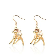 PRICES MAY VARY. Material:Alloy, it is lead free and nickel free. Stainless steel is hypo allergenic, it doesn’t rust, change colour or tarnish. Measure:1.7*1.5cm(0.66*0.59 inch) deer and bunny earrings perfect for cartoon movie lovers. A special gift for yourself,your family,your lover,your friends on important days like Birthday,Graduation,Christmas Day Etc. This Gift will come to you nicely presented in the velvet bag, which is strictly protected from any damage during transportation. Thank y Deer And Bunny, Deer Earrings, Bunny Jewelry, Deer Costume, Deer Jewelry, Bambi And Thumper, Bunny Earrings, Movie Lover, Cartoon Movies