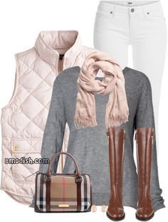 Light Pink Vest Outfit, Riding Boots Outfit 2022, Fall Outfits Polyvore, Preppy Fall Outfits, Preppy Fall, Super Outfit