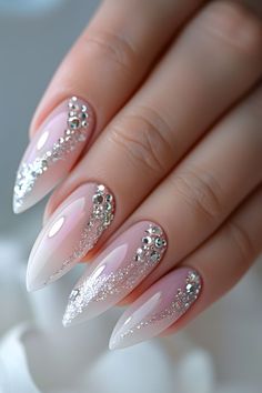 wedding nails inspiration, wedding nails xxl, nails 3d, wedding nails acrylic, nails unique, wedding nails mother of bride, nails xl, wedding nails design elegant, wedding nails 2024, wedding nails with pearls, nails y2k, wedding nails mother of groom, wedding nails bride, wedding nails jewels, wedding nails natural, wedding nails for bride square, nails long, wedding nails extension for bride, nails design ideas, wedding nails pearl, nails, nails y2k, nails easy Fancy French Nails Wedding, Wedding Nails For Maid Of Honor, Pearl Wedding Nails For Bride, Almond Shape Bridal Nails, Whimsical Wedding Nails, Fantasy Wedding Nails, Unique Wedding Nails For Bride, Bride Nails Wedding Elegant, Wedding Anniversary Nails