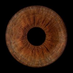 an eyeball is shown in the dark